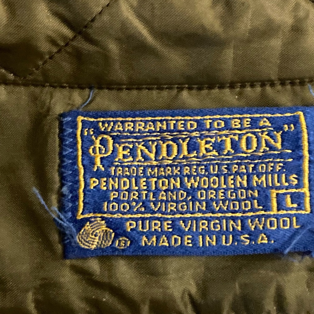 Pendleton Button Up Shirt Size L - Picture 3 of 7